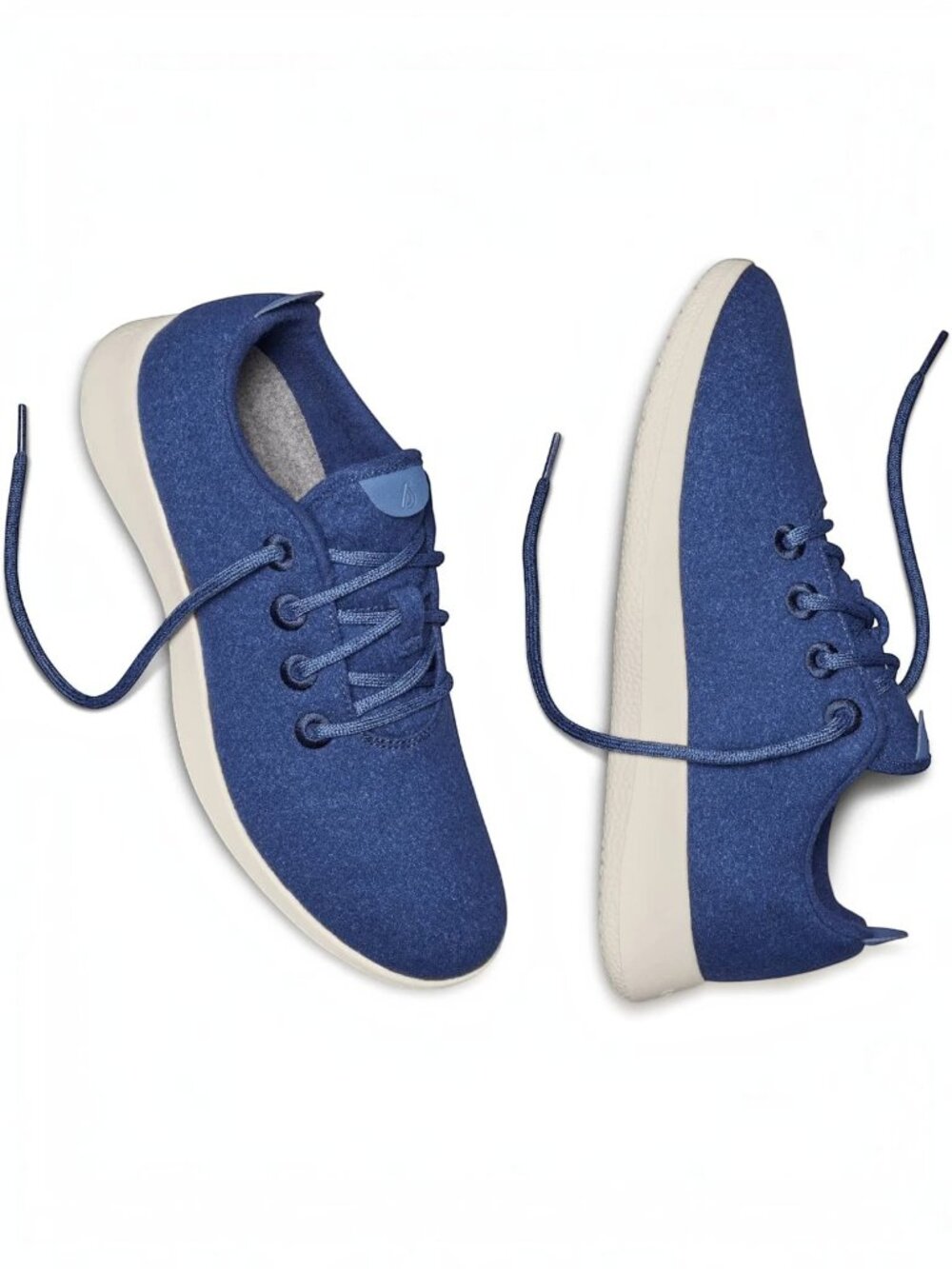 Allbirds Women's Size 9 Merino Wool Running Sneakers Lace Up Frost Blue